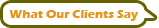 What our clients say